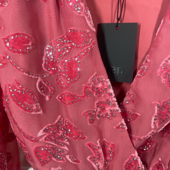 NBD - Revolve Millie Wrap Top in Coral - XXS - NWT - Picture 5 of 8